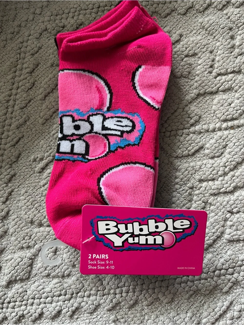 Pink Graphic women’s Socks